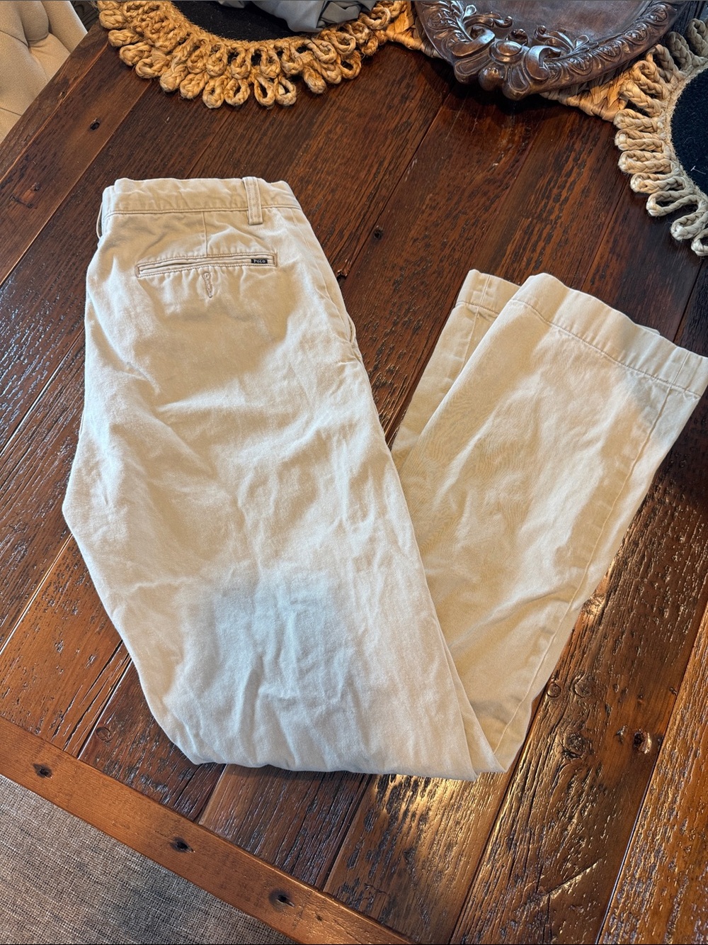 Polo by Ralph Lauren Tan Chino Pants
